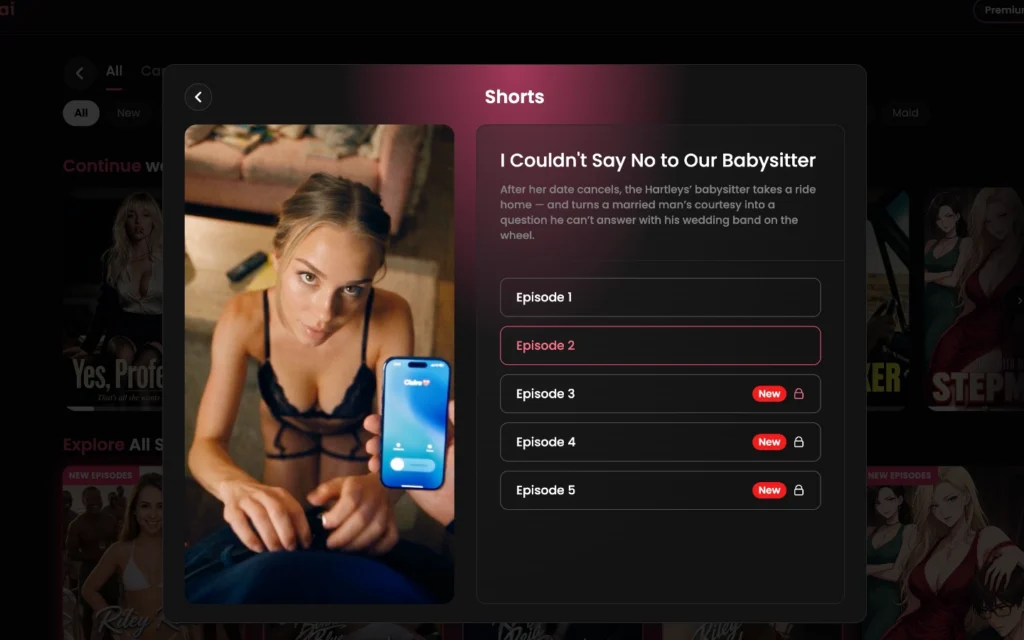 Candy AI Shorts for free: what the first two episodes include